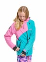 Meatfly Meatfly dječja SNB & SKI jakna Deliah Hot Pink/Turquoise