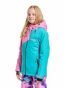 Meatfly Meatfly dječja SNB & SKI jakna Deliah Hot Pink/Turquoise