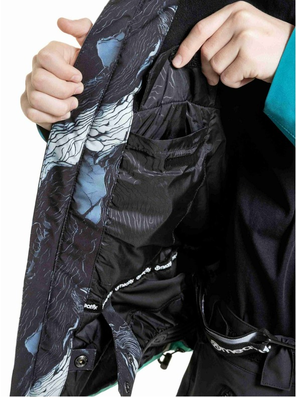 Meatfly Meatfly dječja SNB & SKI jakna Bangito Green Mountains