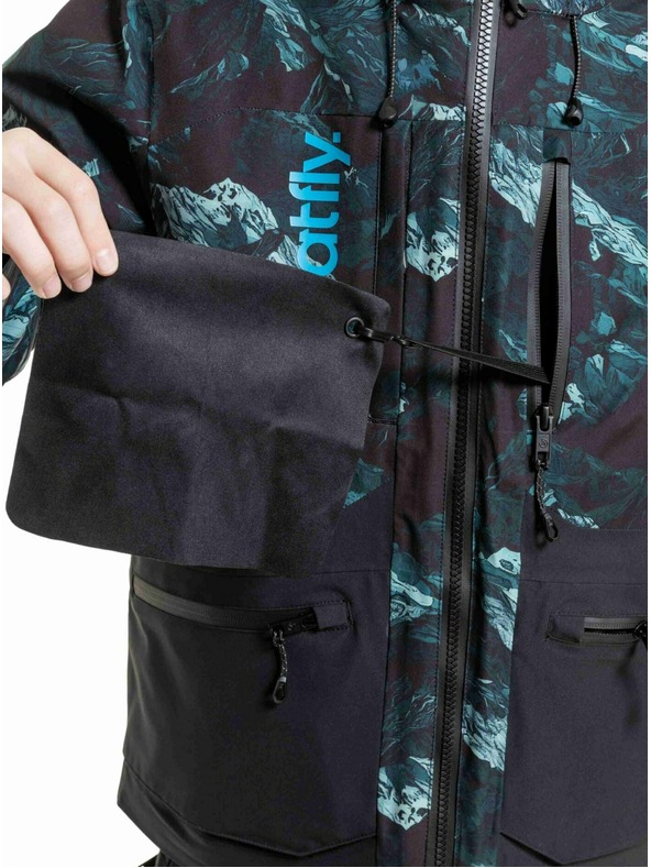 Meatfly Meatfly dječja SNB & SKI jakna Bangito Green Mountains