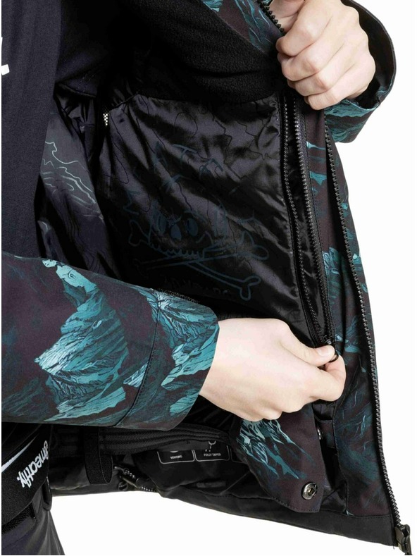 Meatfly Meatfly dječja SNB & SKI jakna Bangito Green Mountains