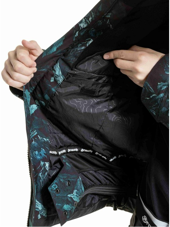 Meatfly Meatfly dječja SNB & SKI jakna Bangito Green Mountains