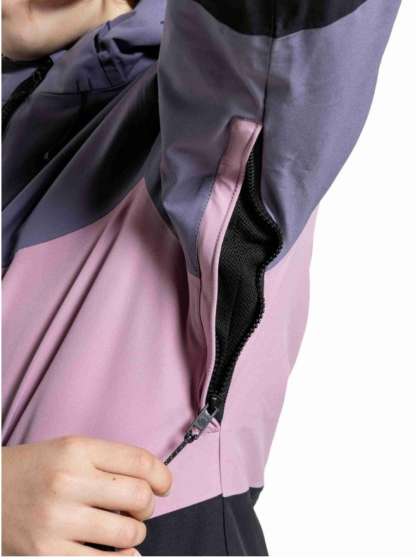 Meatfly Meatfly dječja SNB & SKI jakna Deliah Black / Purple Light