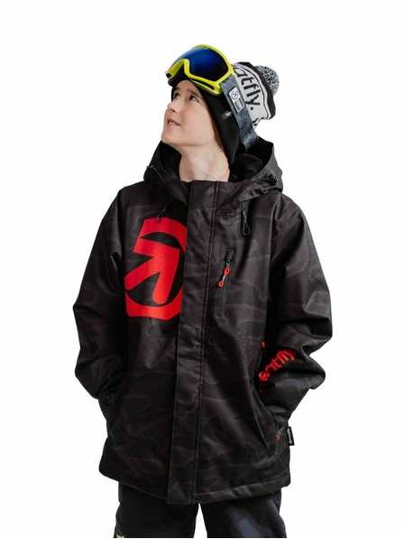 Meatfly Meatfly dječja SNB & SKI jakna Bangito Morph Black