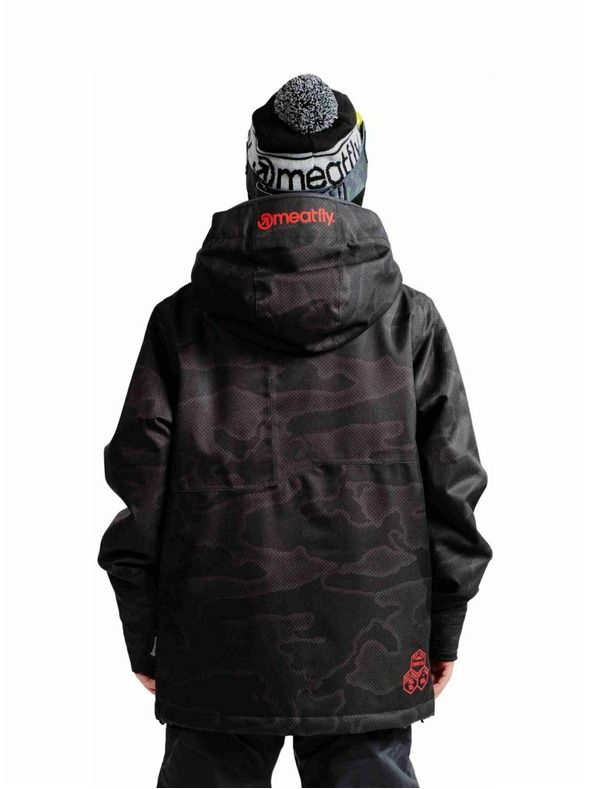 Meatfly Meatfly dječja SNB & SKI jakna Bangito Morph Black