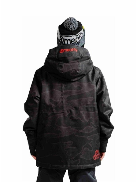 Meatfly Meatfly dječja SNB & SKI jakna Bangito Morph Black