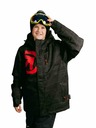 Meatfly Meatfly dječja SNB & SKI jakna Bangito Morph Black