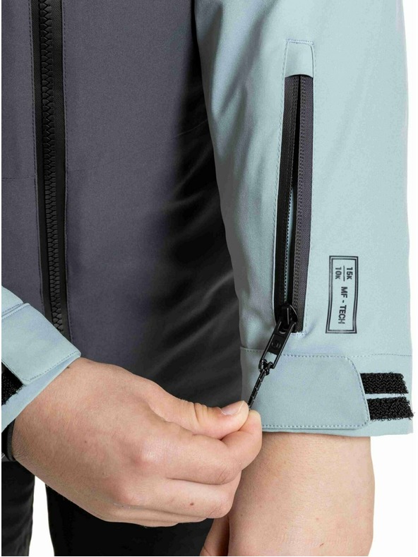 Meatfly Meatfly dječja SNB & SKI jakna Deliah Grey Dark / Pink