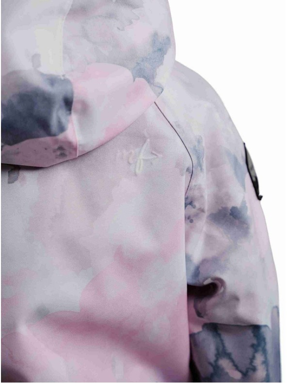 Meatfly Meatfly djecja SNB & SKI jakna Deliah Clouds Pink