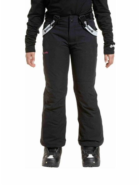 Meatfly Meatfly djecje SNB & SKI pantalone Girly Black