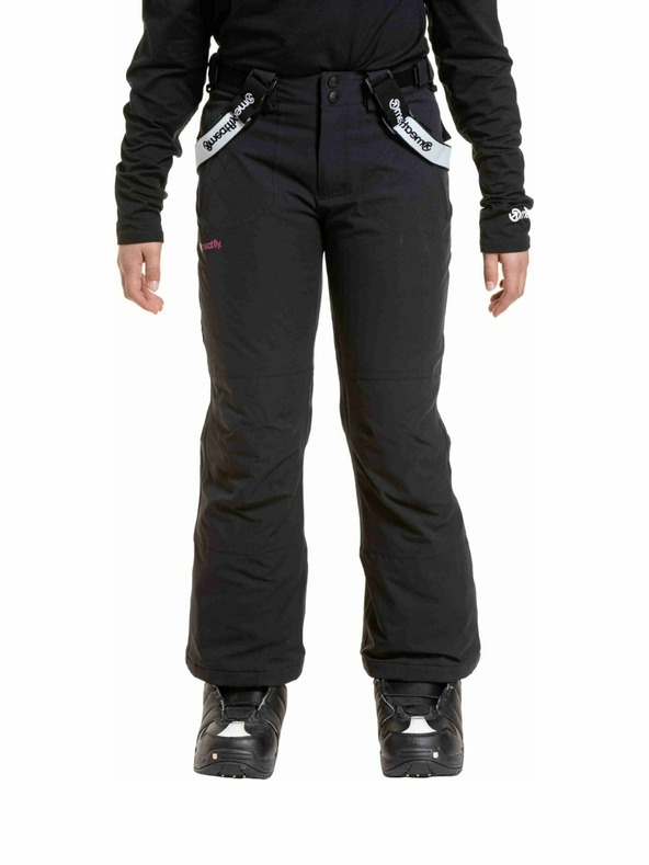 Meatfly Meatfly djecje SNB & SKI pantalone Girly Black