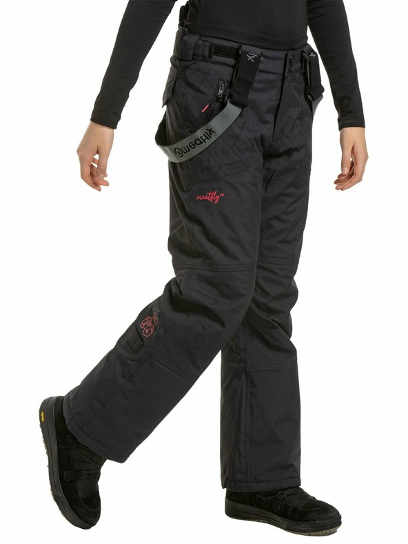 Meatfly Meatfly devojcacke SNB & SKI pantalone Girly Black