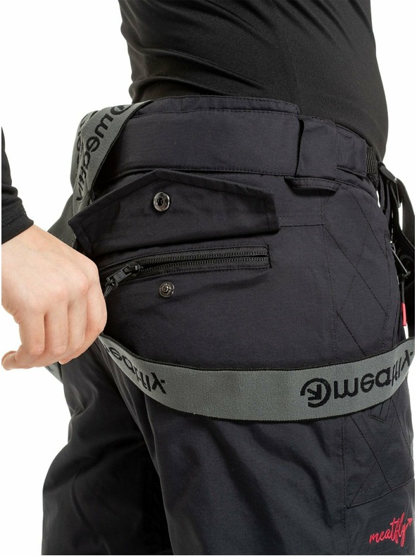 Meatfly Meatfly devojcacke SNB & SKI pantalone Girly Black