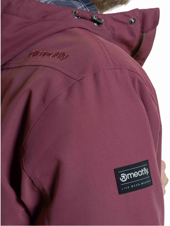 Meatfly Meatfly muška zimska jakna Nils Pomegranate