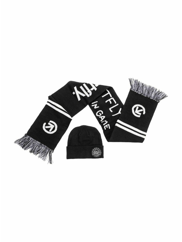 Meatfly Meatfly set šalova i kape Anniversary Black