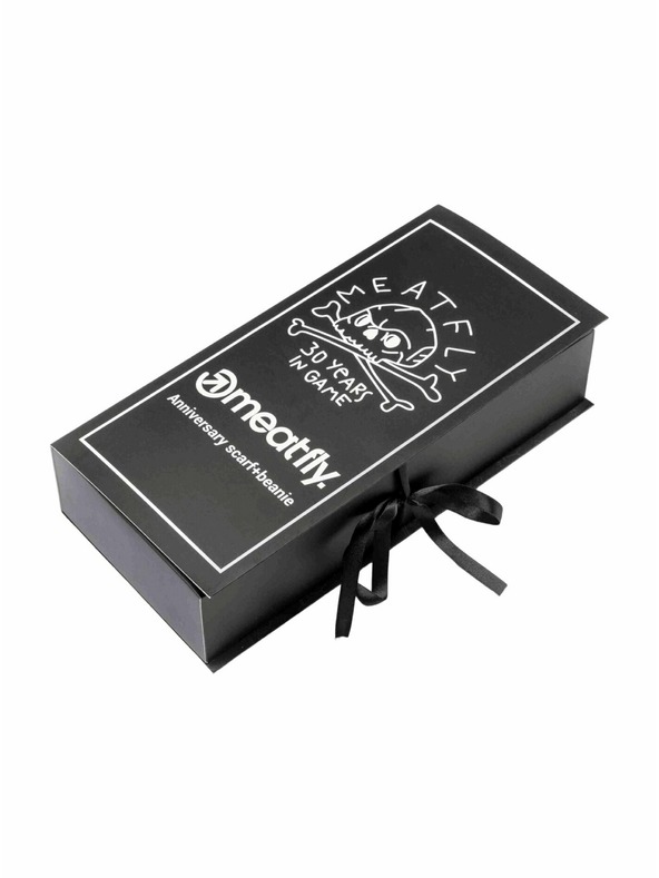 Meatfly Meatfly set šalova i kape Anniversary Black