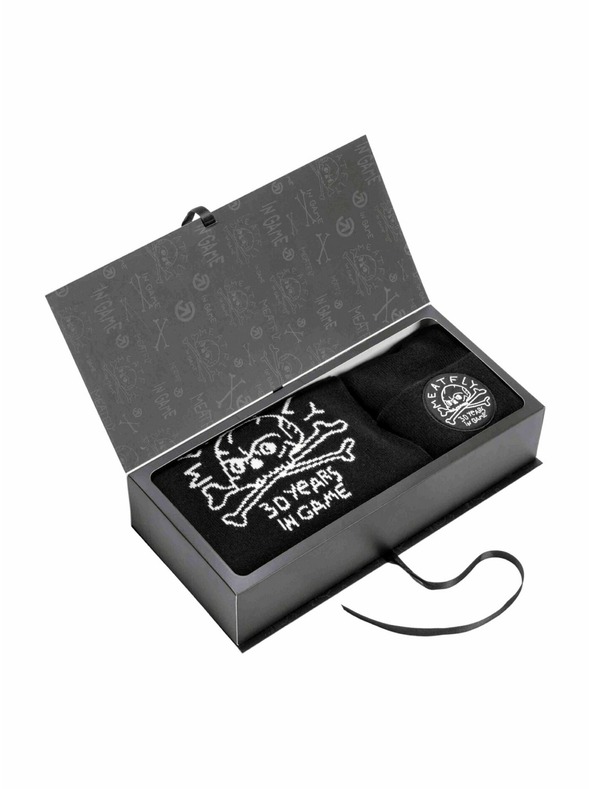 Meatfly Meatfly set šalova i kape Anniversary Black