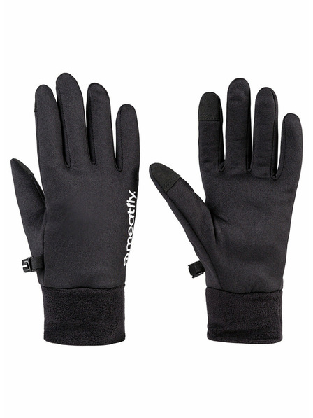 Meatfly Meatfly muške rukavice Mens Powerstretch Black White