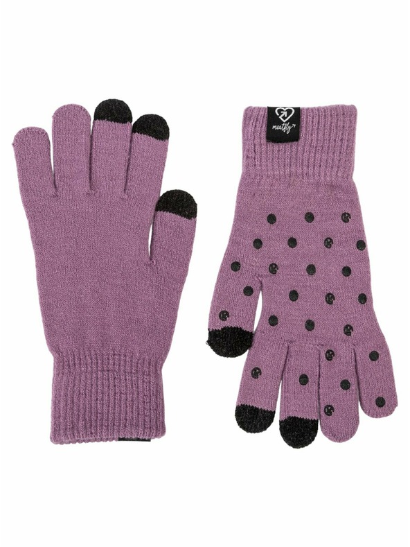 Meatfly Meatfly rukavice Boyd Purple Dots