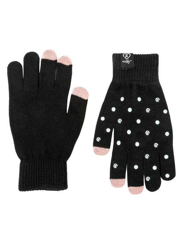 Meatfly Meatfly rukavice Boyd Black Dots