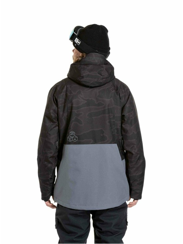 Meatfly Meatfly muške SNB & SKI jakna Cronos Morph Black