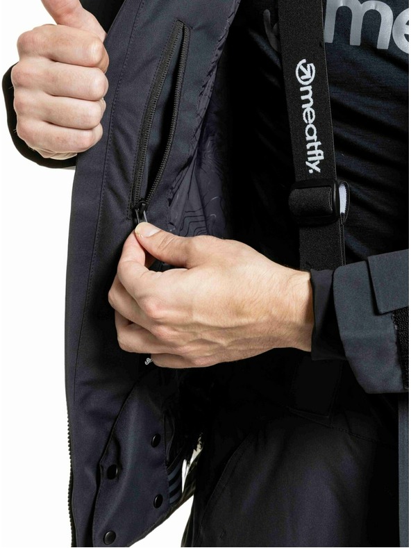 Meatfly Meatfly muške SNB & SKI jakna Acha Black
