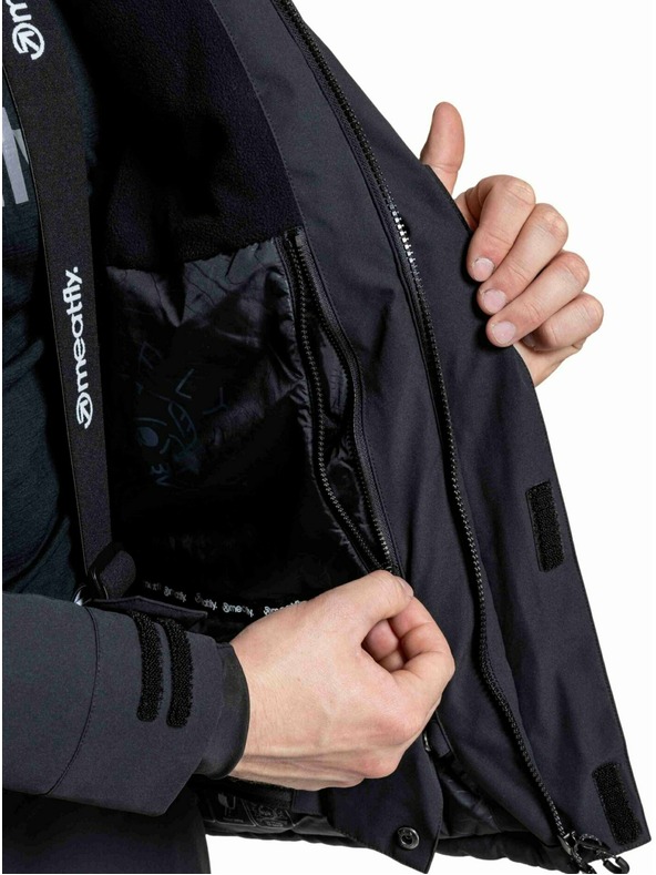 Meatfly Meatfly muške SNB & SKI jakna Vertigo Black