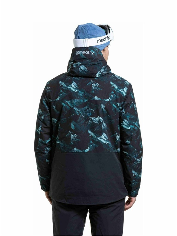 Meatfly Meatfly muške SNB & SKI jakna Manifold Green Mountains