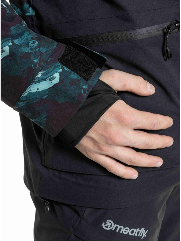 Meatfly Meatfly muške SNB & SKI jakna Manifold Green Mountains