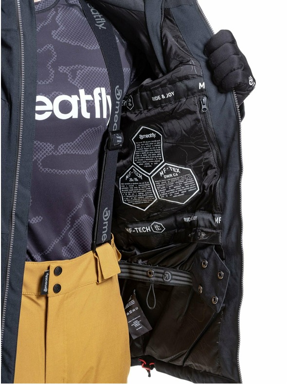 Meatfly Meatfly muške SNB & SKI jakna Cronos Ferrari Red/Dark Grey