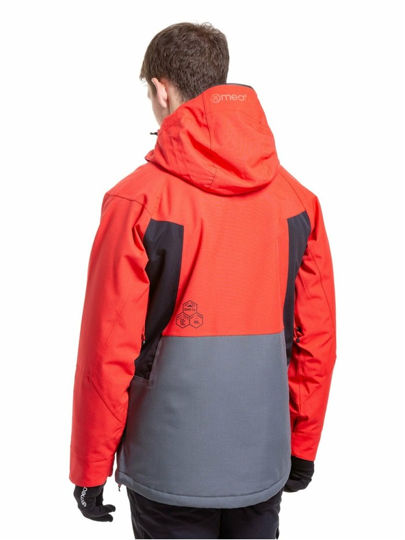 Meatfly Meatfly muške SNB & SKI jakna Cronos Ferrari Red/Dark Grey