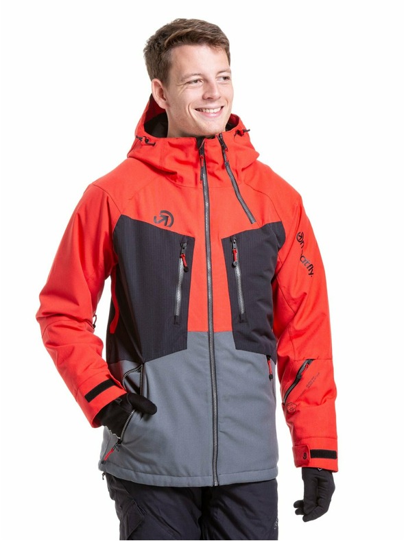 Meatfly Meatfly muške SNB & SKI jakna Cronos Ferrari Red/Dark Grey