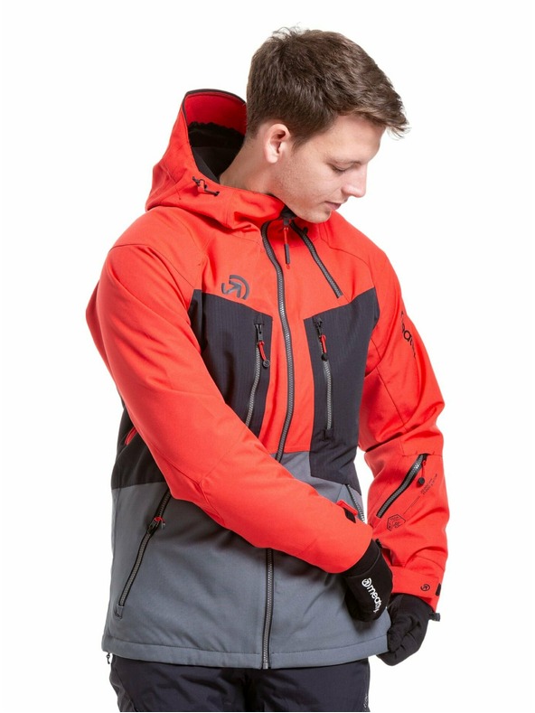 Meatfly Meatfly muške SNB & SKI jakna Cronos Ferrari Red/Dark Grey