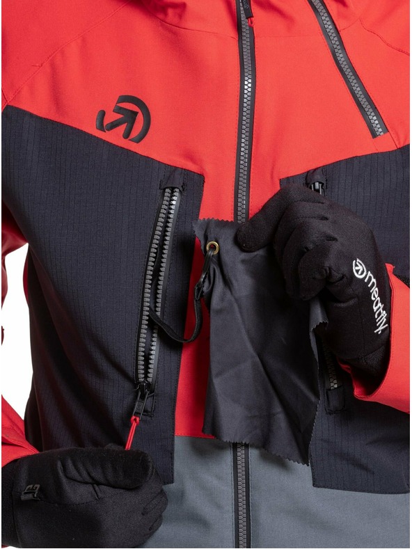 Meatfly Meatfly muške SNB & SKI jakna Cronos Ferrari Red/Dark Grey