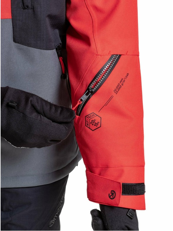 Meatfly Meatfly muške SNB & SKI jakna Cronos Ferrari Red/Dark Grey