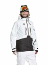 Meatfly Meatfly muške SNB & SKI jakna Cronos White / Morph Black