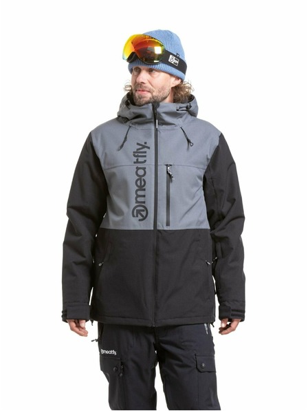 Meatfly Meatfly muške SNB & SKI jakna Manifold Dark Grey / Black