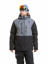 Meatfly Meatfly muške SNB & SKI jakna Manifold Dark Grey / Black