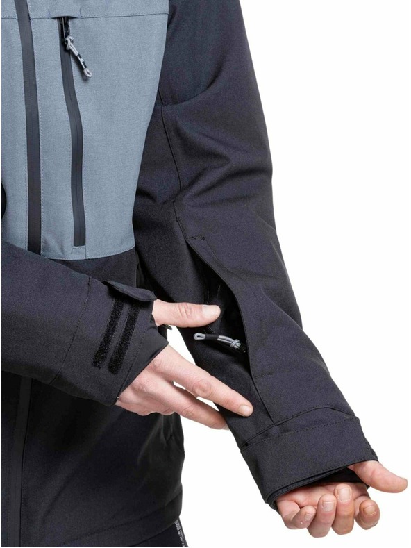 Meatfly Meatfly muške SNB & SKI jakna Manifold Dark Grey / Black