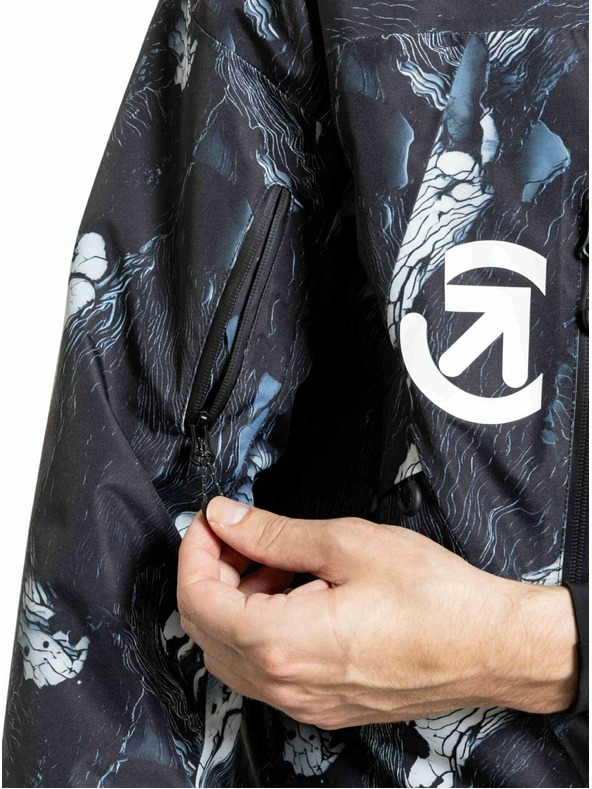 Meatfly Meatfly muške SNB & SKI jakna Shader Deep Lake