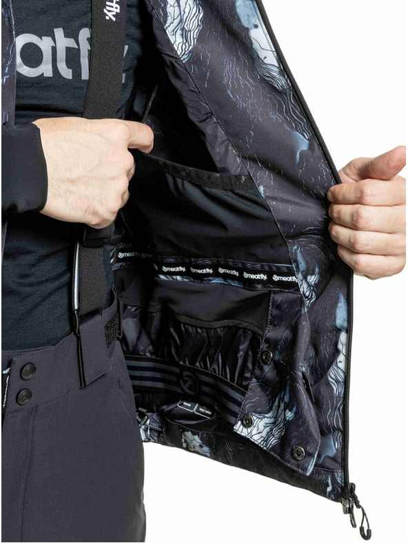 Meatfly Meatfly muške SNB & SKI jakna Shader Deep Lake