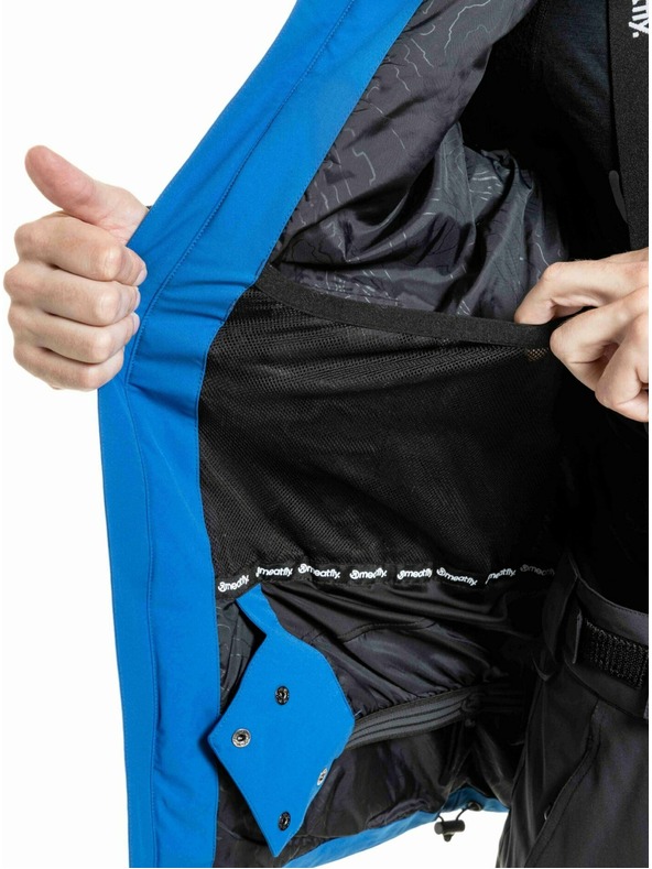 Meatfly Meatfly muške SNB & SKI jakna Cronos Blue Sky