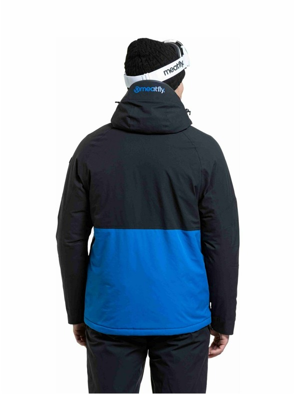 Meatfly Meatfly muška SNB & SKI jakna Vertigo Black / Blue Sky