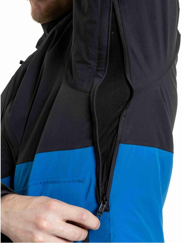 Meatfly Meatfly muška SNB & SKI jakna Vertigo Black / Blue Sky