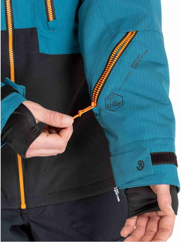 Meatfly Meatfly muška SNB & SKI jakna Cronos Black / Deep Ocean