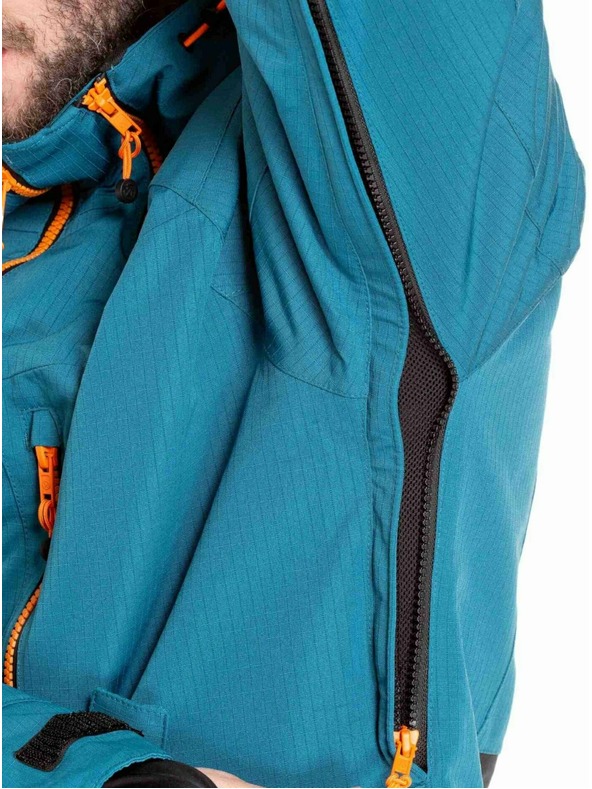 Meatfly Meatfly muška SNB & SKI jakna Cronos Black / Deep Ocean