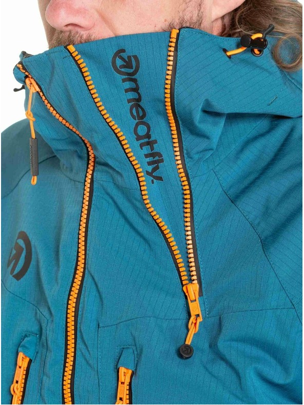 Meatfly Meatfly muška SNB & SKI jakna Cronos Black / Deep Ocean