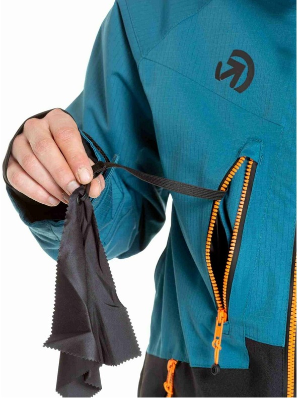 Meatfly Meatfly muška SNB & SKI jakna Cronos Black / Deep Ocean