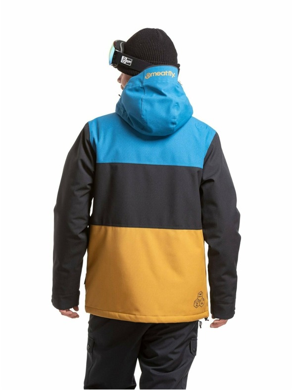 Meatfly Meatfly muška SNB & SKI jakna Manifold Wood / Blue