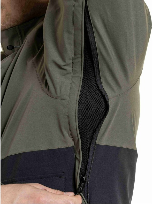 Meatfly Meatfly muška SNB & SKI jakna Vertigo Olive Dark / Black